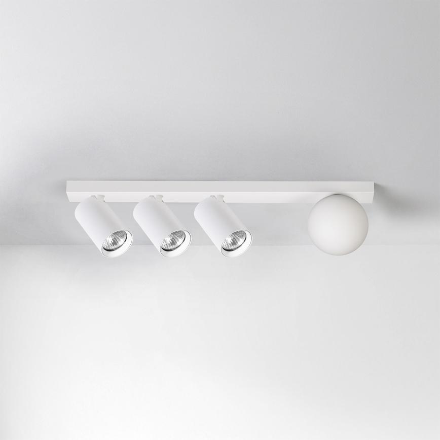 Brilagi - Lámpara de focos SELE BALL 3xGU10/30W/230V + 1xG9/10W blanca