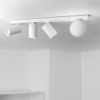 Brilagi - Lámpara de focos SELE BALL 3xGU10/30W/230V + 1xG9/10W blanca