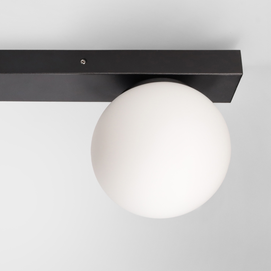 Brilagi - Lámpara de focos SELE BALL 3xGU10/30W/230V + 1xG9/10W negra