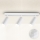 Brilagi - Lámpara de focos SELE DIAMANT 3xGU10/30W/230V blanca