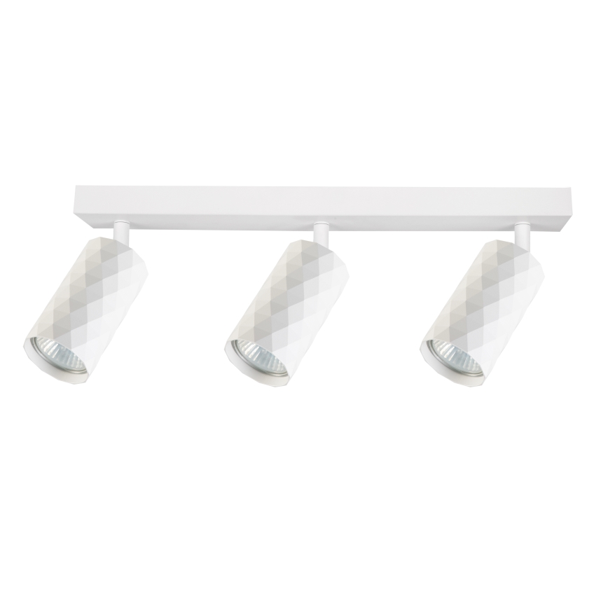 Brilagi - Lámpara de focos SELE DIAMANT 3xGU10/30W/230V blanca