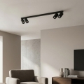 Brilagi - Lámpara de focos SELE LONG 4xGU10/30W/230V negra