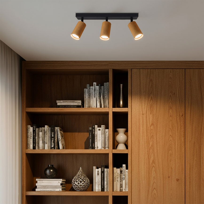 Brilagi - Lámpara de focos SELE MODERN 3xGU10/30W/230V dorada