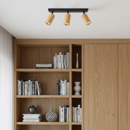 Brilagi - Lámpara de focos SELE MODERN 3xGU10/30W/230V dorada