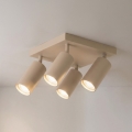 Brilagi - Lámpara de focos SELE SQUARE 4xGU10/30W/230V beige