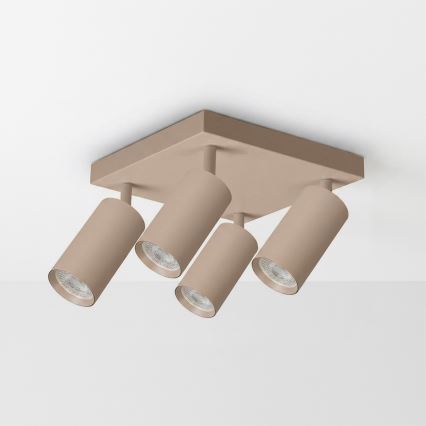 Brilagi - Lámpara de focos SELE SQUARE 4xGU10/30W/230V beige