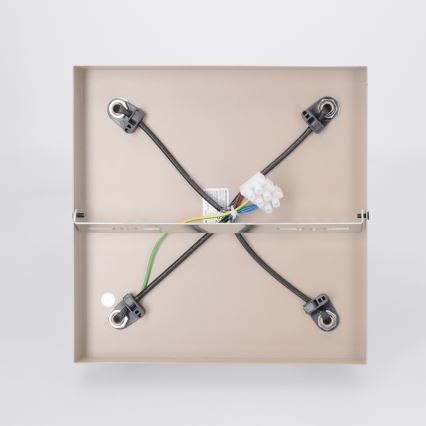 Brilagi - Lámpara de focos SELE SQUARE 4xGU10/30W/230V beige