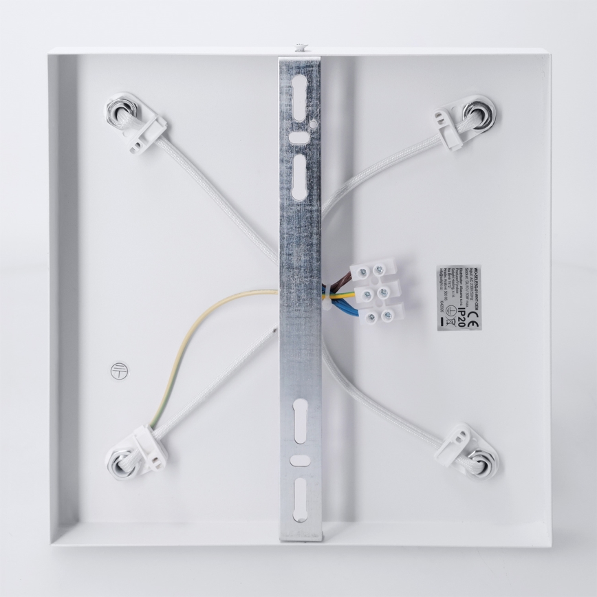 Brilagi - Lámpara de focos SELE SQUARE 4xGU10/30W/230V blanca