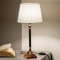 BRILAGI - Lámpara de mesa CERIA 1xE14/40W/230V Ø 25 cm cobre/blanco