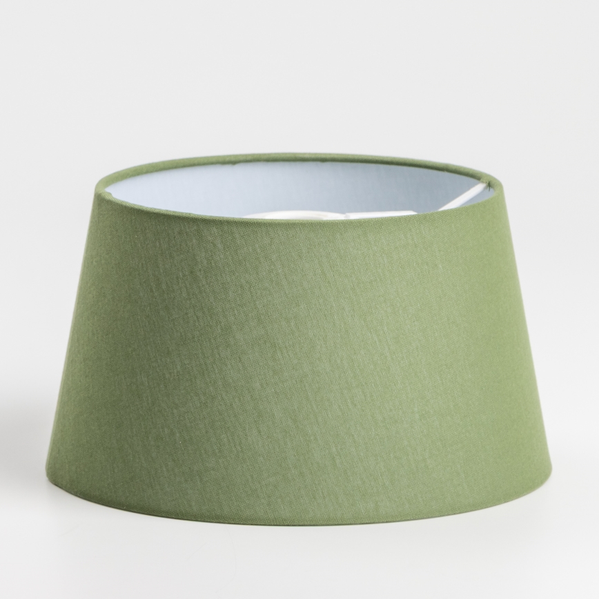 Brilagi - Lámpara de mesa CERIA 1xE27/60W/230V Ø 25 cm cromo brillante/verde