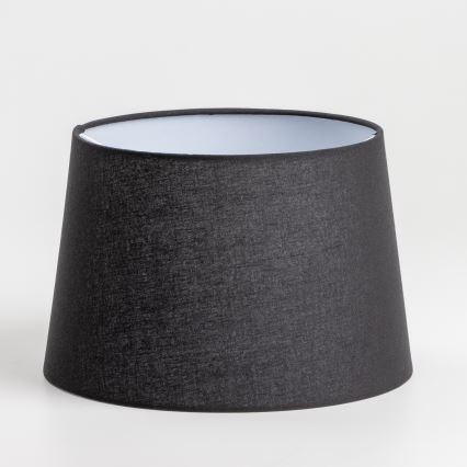 Brilagi - Lámpara de mesa CERIA 1xE27/60W/230V Ø 30 cm cromo brillante/negro