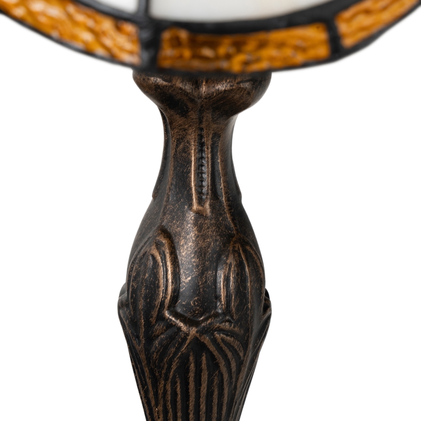 Brilagi - Lámpara de mesa estilo Tiffany MIRABELLA con vitral 1xE27/60W/230V