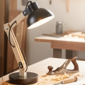 Brilagi - Lámpara de mesa FOCUS 1xE27/40W/230V negra