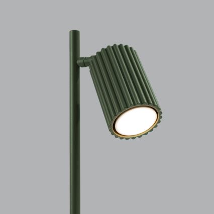 Brilagi - Lámpara de mesa LED CRESTO 1xGU10/10W/230V verde