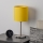 Brilagi - Lámpara de mesa LED NUBILA 1xE27/60W/230V amarilla