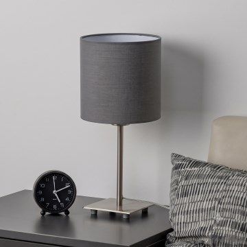 Brilagi - Lámpara de mesa LED NUBILA 1xE27/60W/230V antracita