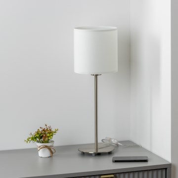 Brilagi - Lámpara de mesa LED NUBILA 1xE27/60W/230V blanca