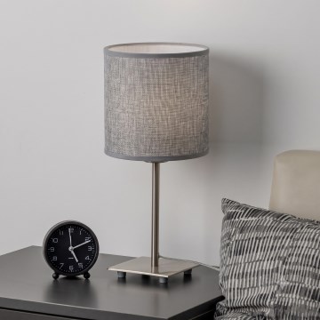 Brilagi - Lámpara de mesa LED NUBILA 1xE27/60W/230V gris