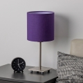 Brilagi - Lámpara de mesa LED NUBILA 1xE27/60W/230V morada