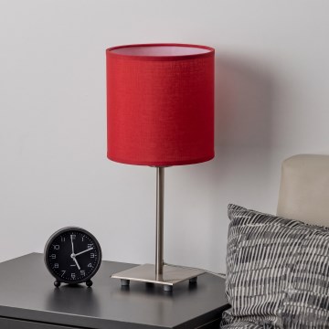 Brilagi - Lámpara de mesa LED NUBILA 1xE27/60W/230V roja