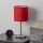 Brilagi - Lámpara de mesa LED NUBILA 1xE27/60W/230V roja