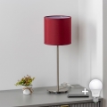 Brilagi - Lámpara de mesa LED NUBILA 1xE27/60W/230V rojo pompeyano