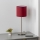Brilagi - Lámpara de mesa LED NUBILA 1xE27/60W/230V rojo pompeyano
