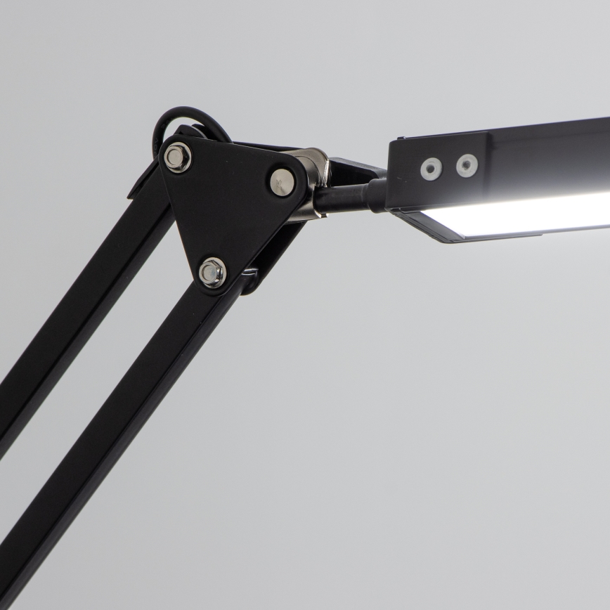 BRILAGI - Lámpara de mesa LED regulable 2 en 1 USB VARIO LED/14W/5V 3000-6000K negra