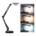 Brilagi - Lámpara de mesa LED regulable con una lupa LENS LED/12W/5V 3000/4200/6000K negro