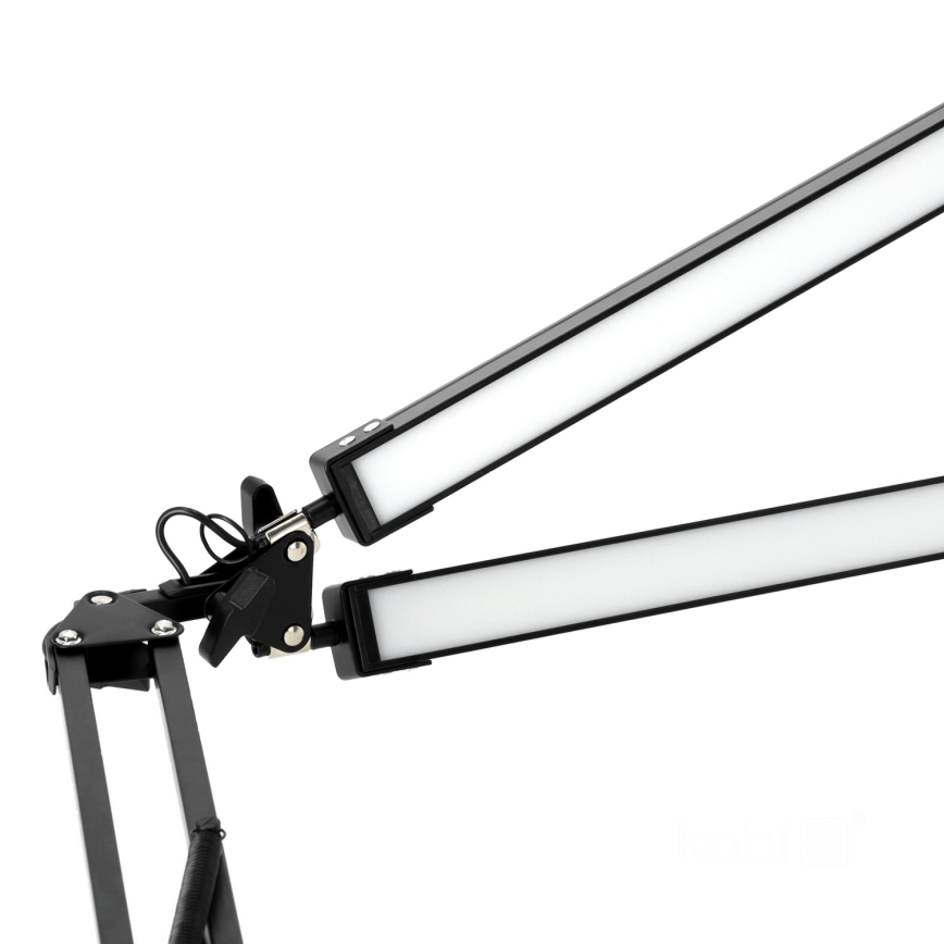 Brilagi - Lámpara de mesa LED regulable flexible VARIO LED/15W/230V 3000-6000K negro