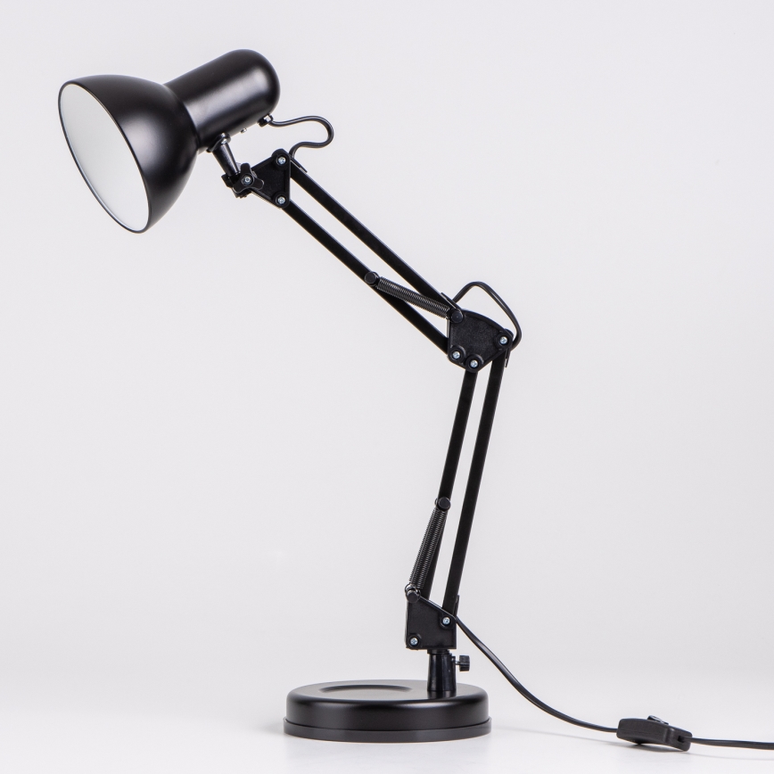 BRILAGI - Lámpara de mesa LED ROMERO 1xE27/10W/230V negro
