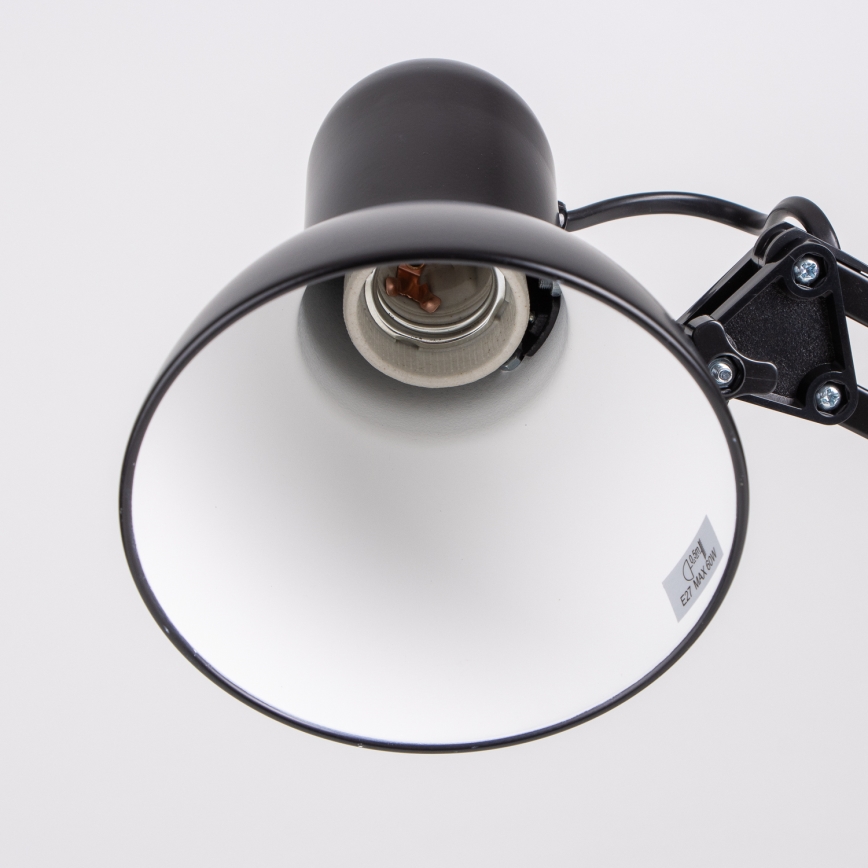 BRILAGI - Lámpara de mesa LED ROMERO 1xE27/10W/230V negro