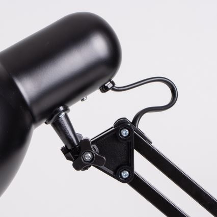 BRILAGI - Lámpara de mesa LED ROMERO 1xE27/10W/230V negro