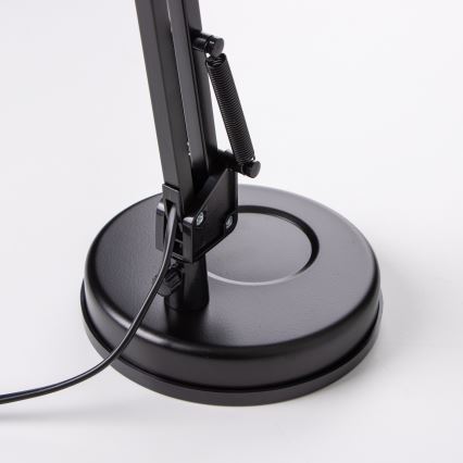 BRILAGI - Lámpara de mesa LED ROMERO 1xE27/10W/230V negro