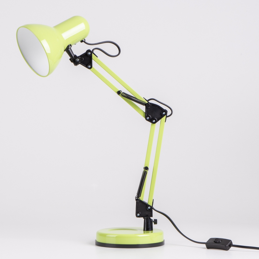 BRILAGI - Lámpara de mesa LED ROMERO 1xE27/10W/230V verde