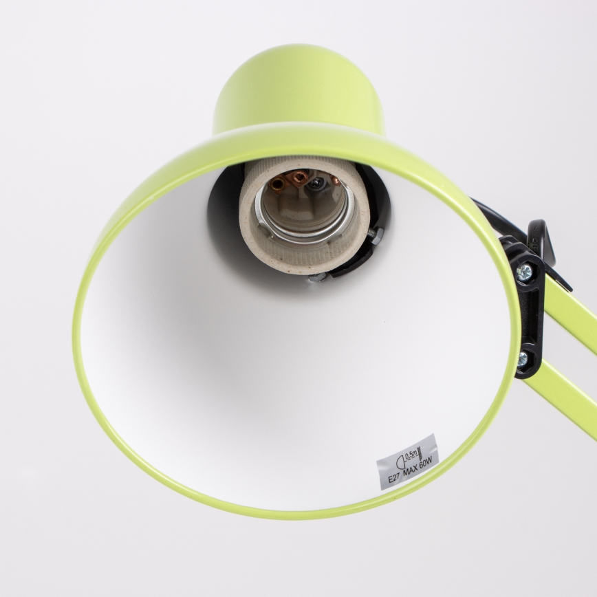 BRILAGI - Lámpara de mesa LED ROMERO 1xE27/10W/230V verde