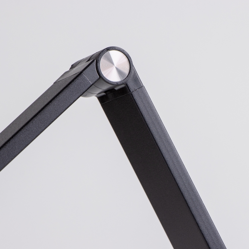 BRILAGI - Lámpara de mesa LED táctil regulable con carga inalámbrica Qi MODO CHARGE LED/7W/5V 3000/4000/6000K negra