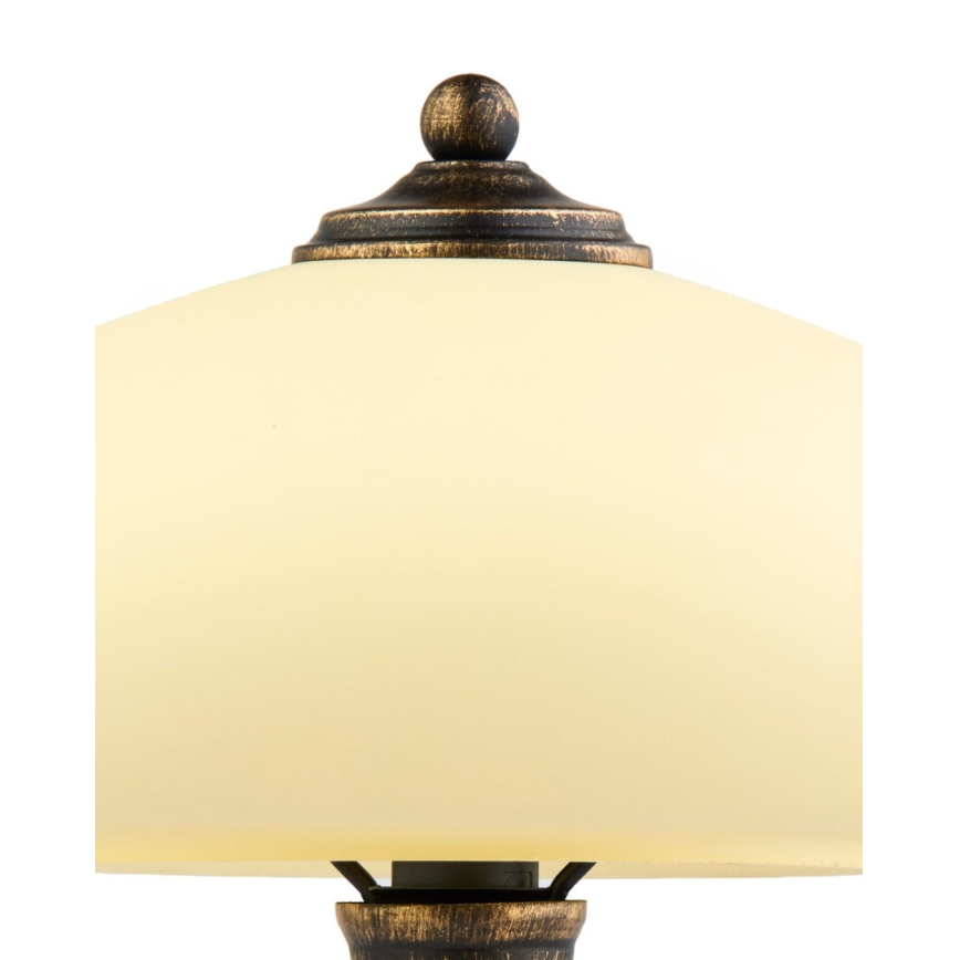 BRILAGI - Lámpara de mesa MOLLERO 1xE14/11W/230V bronce/pátina