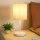 Brilagi - Lámpara de mesa NORDIC WAVE 1xE27/15W/230V lino/blanco