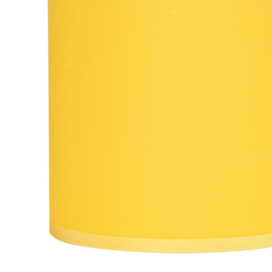 Brilagi - Lámpara de mesa NUBILA WOOD 1xE27/25W/230V roble/negro/amarillo