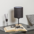 Brilagi - Lámpara de mesa NUBILA WOOD 1xE27/25W/230V roble/negro