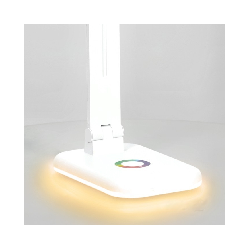 Brilagi - Lámpara de mesa regulable LED RGBW MODO LED/7W/5V 3000/4000/6500K blanca