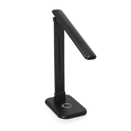 Brilagi - Lámpara de mesa regulable LED RGBW MODO LED/7W/5V 3000/4000/6500K negra