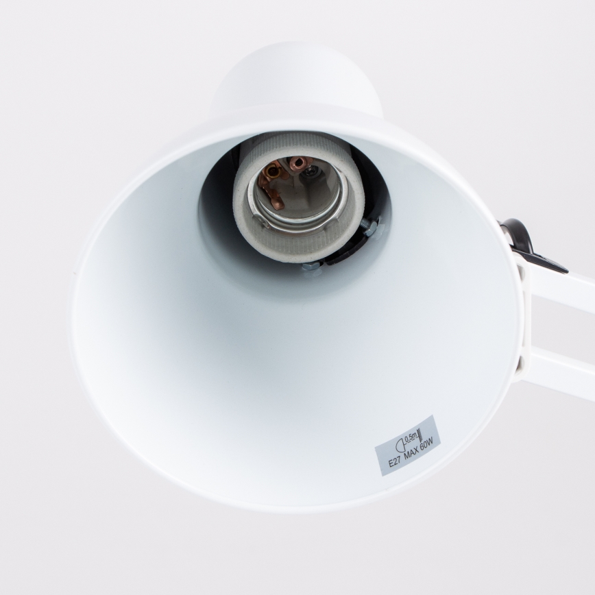 BRILAGI - Lámpara de mesa ROMERO 1xE27/60W/230V blanco