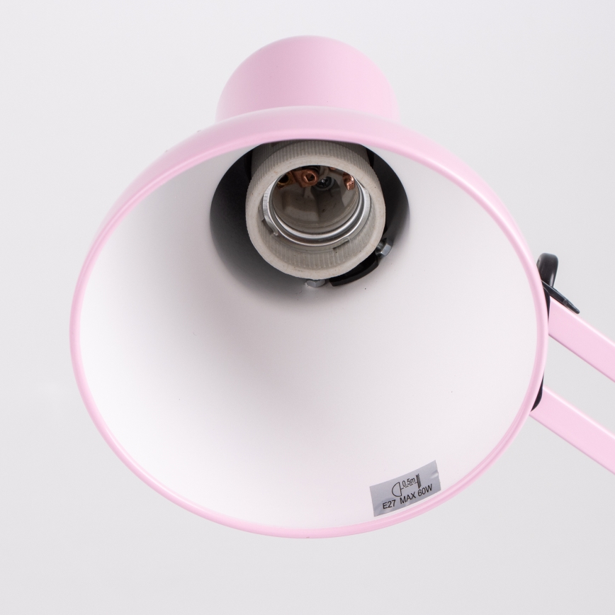 BRILAGI - Lámpara de mesa ROMERO 1xE27/60W/230V rosa