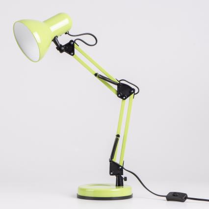 BRILAGI - Lámpara de mesa ROMERO 1xE27/60W/230V verde