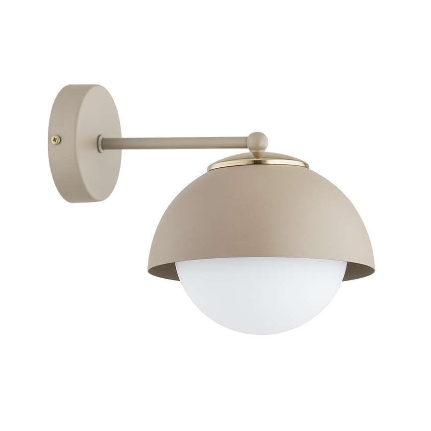 Brilagi - Lámpara de pared COSMO 1xE27/60W/230V beige/dorada