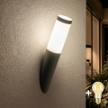 BRILAGI - Lámpara de pared exterior LED regulable ELIA 1xE27/6W/230V 2700-6500K IP44 Wi-Fi antracita