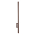 BRILAGI - Lámpara de pared exterior LED VELORA LED/12W/230V 90 cm IP44 marrón