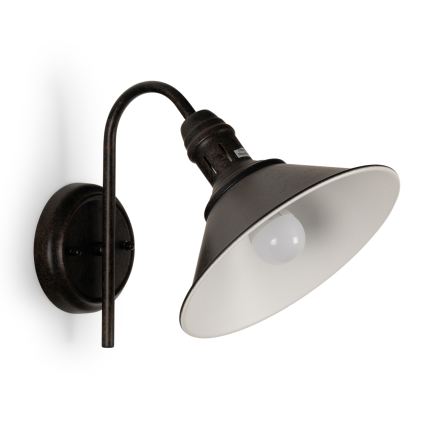 BRILAGI - Lámpara de pared FORGE 1xE27/60W/230V negra